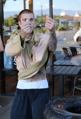 09.04 | Tomando café com amigos em Palm Springs.