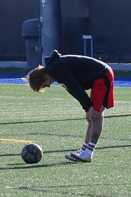 21.12 | Jogando futebol na University of California em Los Angeles, CA.