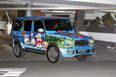 18.12 | Justin Bieber chegando ao Los Angeles Kings Valley Ice Center em Panorama City, CA.