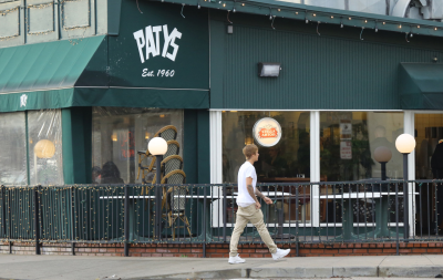 01.12 | Chegando no restaurante Patys em Toluca Lake, CA