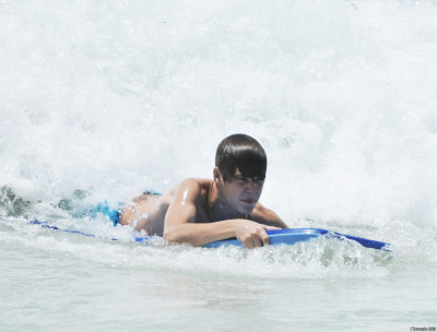 19.08 | Justin Bieber e seu pai em Barbados