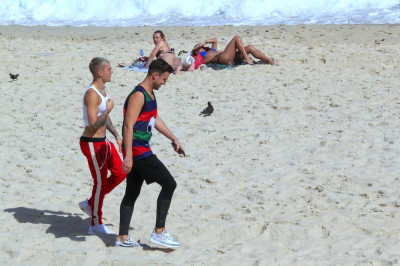 29.03 | Justin Bieber na praia de Ipanema, Rio de Janeiro