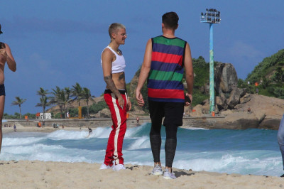 29.03 | Justin Bieber na praia de Ipanema, Rio de Janeiro