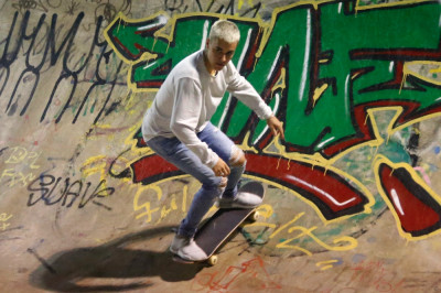 29.03 | Justin Bieber andando de skate no Aterro do Flamengo no Rio de Janeiro