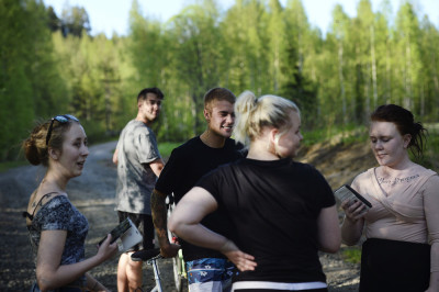 06.08 | Justin Bieber é fotografado em Luleå, Suécia