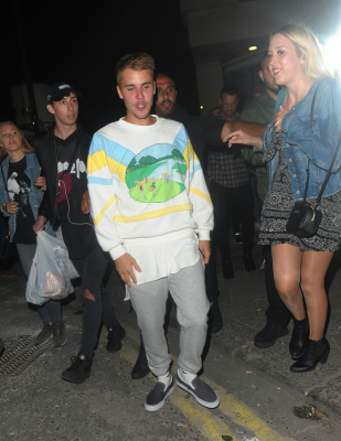 07.02 | Justin Bieber na Tape em Londres, Reino Unido