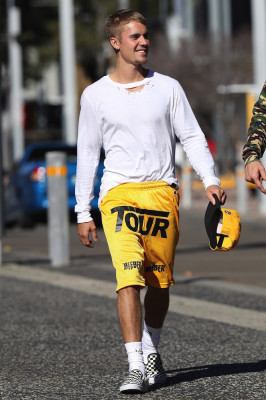 07.04 | Justin Bieber no Sydney Olympic Park em Sydney, Austrália