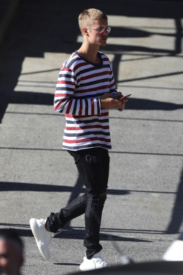 07.05 | Justin Bieber deixando o Qudos Bank Arena em Sydney, Austrália