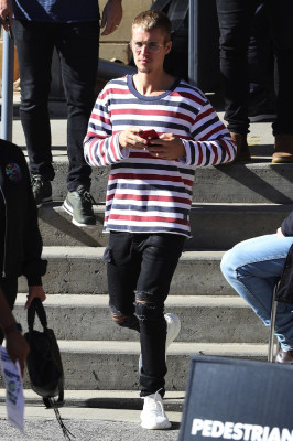 07.05 | Justin Bieber deixando o Qudos Bank Arena em Sydney, Austrália