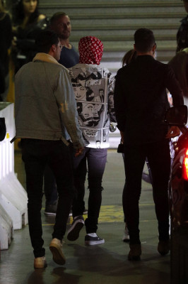 07.05 | Justin Bieber chegando na Qudos Bank Arena em Sydney, Austrália