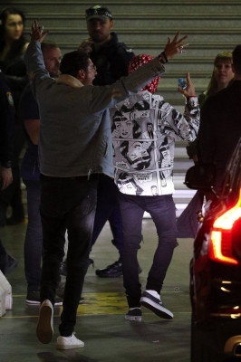 07.05 | Justin Bieber chegando na Qudos Bank Arena em Sydney, Austrália