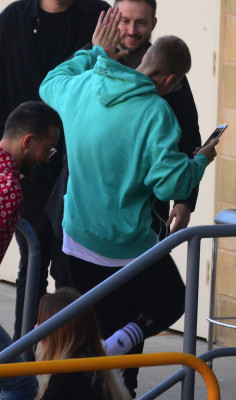 07.07 | Justin Bieber chegando na Qudos Bank Arena em Sydney, Austrália