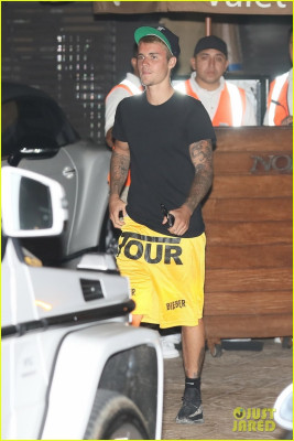 29.07 | Justin Bieber no Nobu em Malibu, Califórnia