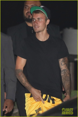 29.07 | Justin Bieber no Nobu em Malibu, Califórnia
