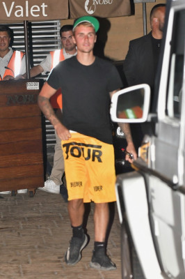 29.07 | Justin Bieber no Nobu em Malibu, Califórnia