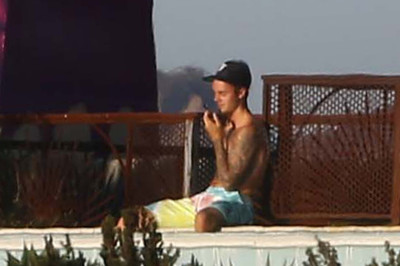 28.07 | Justin Bieber no hotel em Malibu, Califórnia