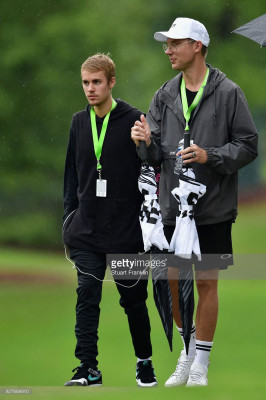 08.08 | Justin Bieber no PGA Championship em Charlotte, na Carolina do Norte