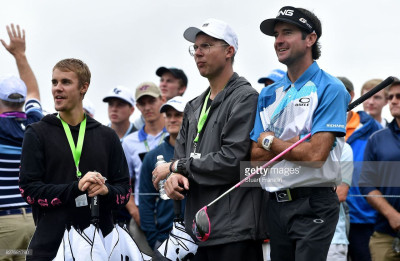 08.08 | Justin Bieber no PGA Championship em Charlotte, na Carolina do Norte