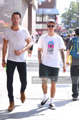 13.08 | Justin Bieber deixando o Aire Ancient Baths em Nova Iorque, NY