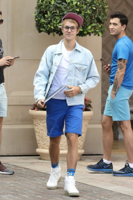 22.09 | Justin Bieber no hotel Montage em Beverly Hills, Califórnia