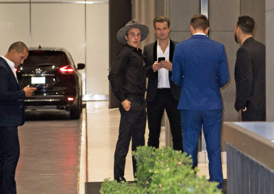 10.05 | Justin Bieber em Los Angeles, na Califórnia