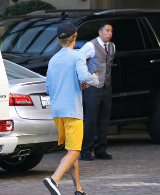 26.10 | Justin Bieber no hotel Montage em Beverly Hills, Califórnia