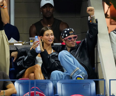 01.09 | Justin e Hailey Bieber no US Open de Tênis.