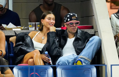 01.09 | Justin e Hailey Bieber no US Open de Tênis.