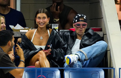 01.09 | Justin e Hailey Bieber no US Open de Tênis.