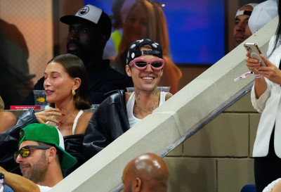 01.09 | Justin e Hailey Bieber no US Open de Tênis.