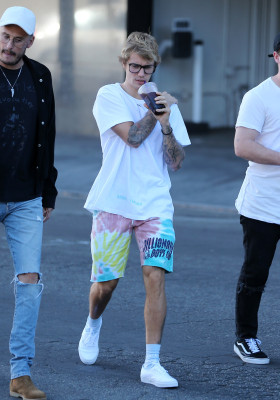 11.08 | Justin Bieber em Los Angeles, Califórnia