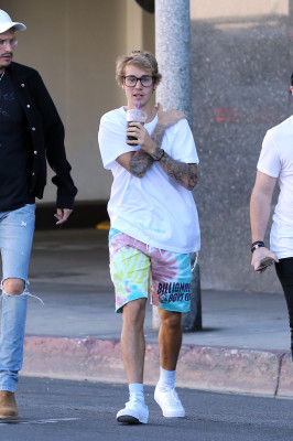 11.08 | Justin Bieber em Los Angeles, Califórnia