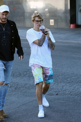 11.08 | Justin Bieber em Los Angeles, Califórnia