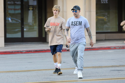 30.11 | Justin Bieber e Jeremy Bieber em Beverly Hills, Califórnia