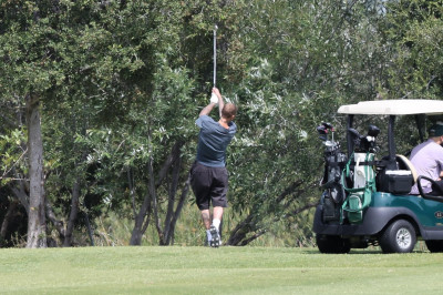 09.06 | Justin e Neima Khaila jogando golf em Los Angeles