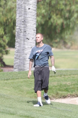 09.06 | Justin e Neima Khaila jogando golf em Los Angeles