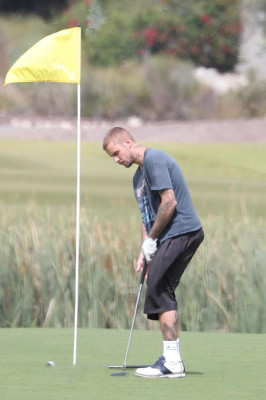 09.06 | Justin e Neima Khaila jogando golf em Los Angeles