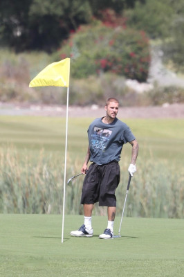 09.06 | Justin e Neima Khaila jogando golf em Los Angeles