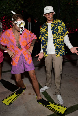 27.10 | Justin Bieber na festa anual de Halloween da Casamigos, em Los Angeles.