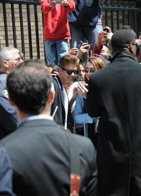 27.04 | Justin Bieber chegando no Tribeca Film Festival