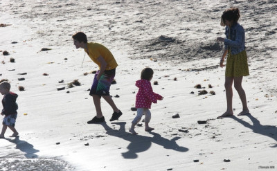 17.02 | Com a família em praia na Califórnia