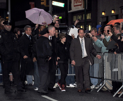 23.03 | Justin Bieber deixando os estúdios do David Letterman