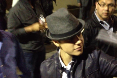 27.03 | Com fãs fora do estudio do Jimmy Kimmel Live