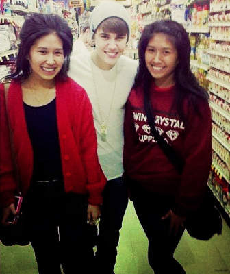01.02 | Justin Bieber com Selena Gomez em Los Angeles