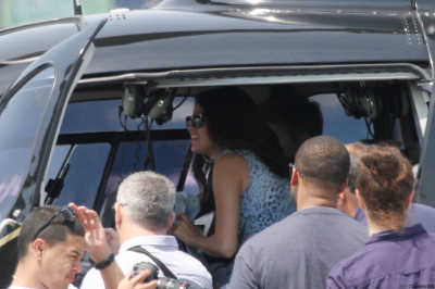 16.06 | Justin Bieber e Selena Gomez deixando o ensaiando para o MuchMusic Video Awards 2012