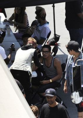 07.06 | Justin Bieber nos bastidores do clipe de As Long As You Love Me