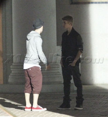 07.06 | Justin Bieber nos bastidores do clipe de As Long As You Love Me