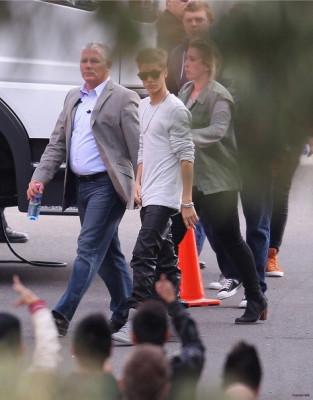 15.07 | Justin Bieber chegando no Australia's Got Talent