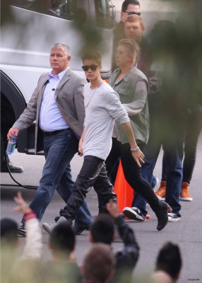 15.07 | Justin Bieber chegando no Australia's Got Talent