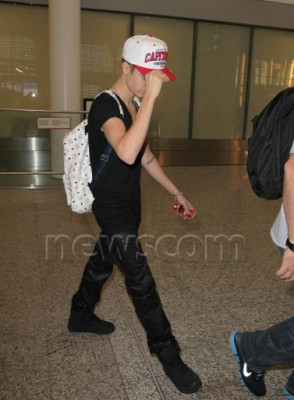 24.07 | Justin Bieber no aeroporto de Toronto, no Canadá
